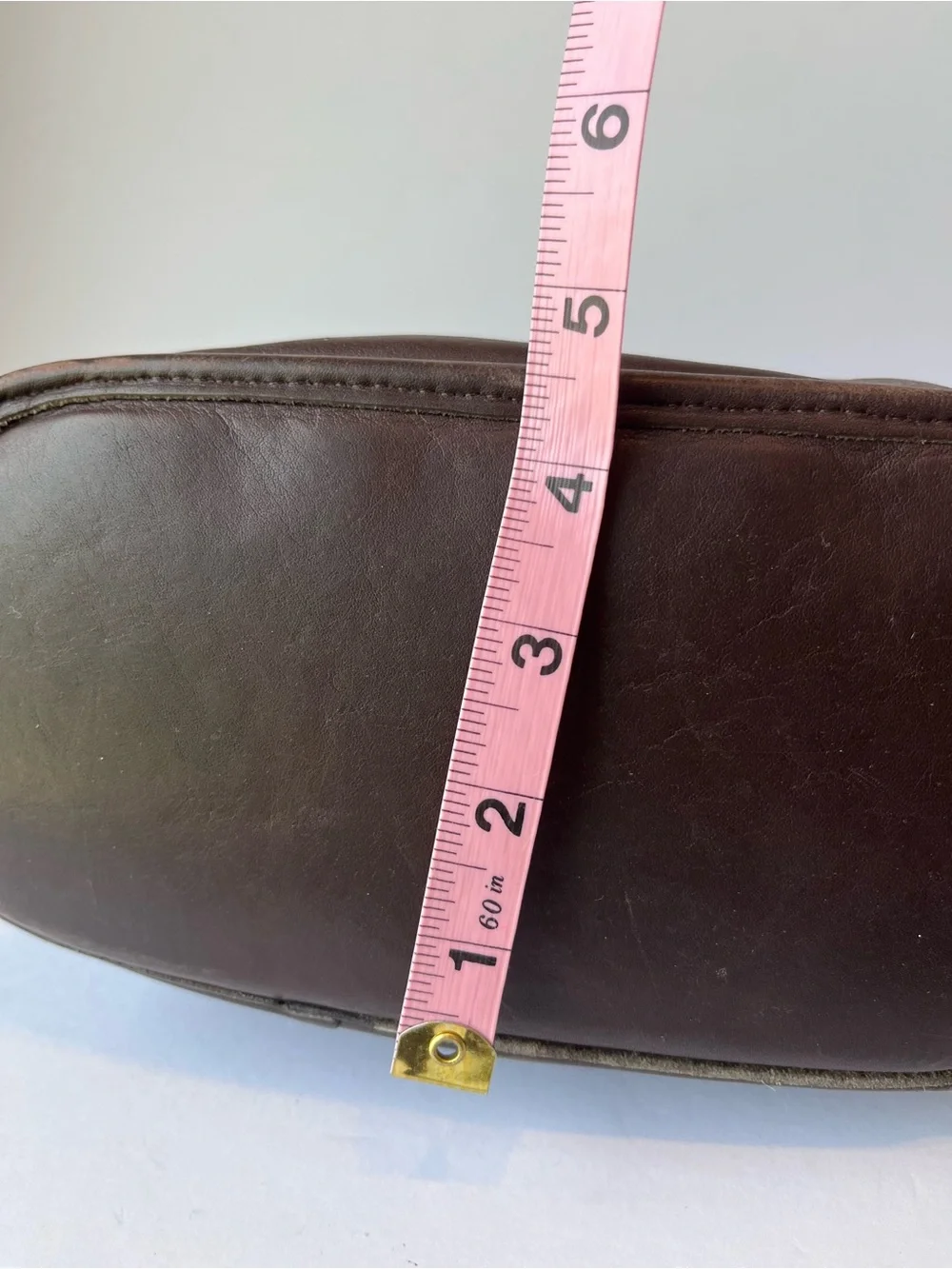 Vintage Coach Bleeker Bucket Bag Brown Leather